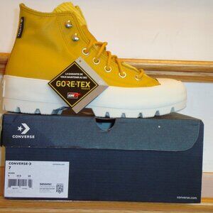 Converse Chuck Taylor All Star Leather Gore-Tex Lugged Waterproof Winter 7 NWT!